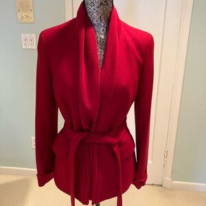 Loro Piana Deep Red Women's Blazer